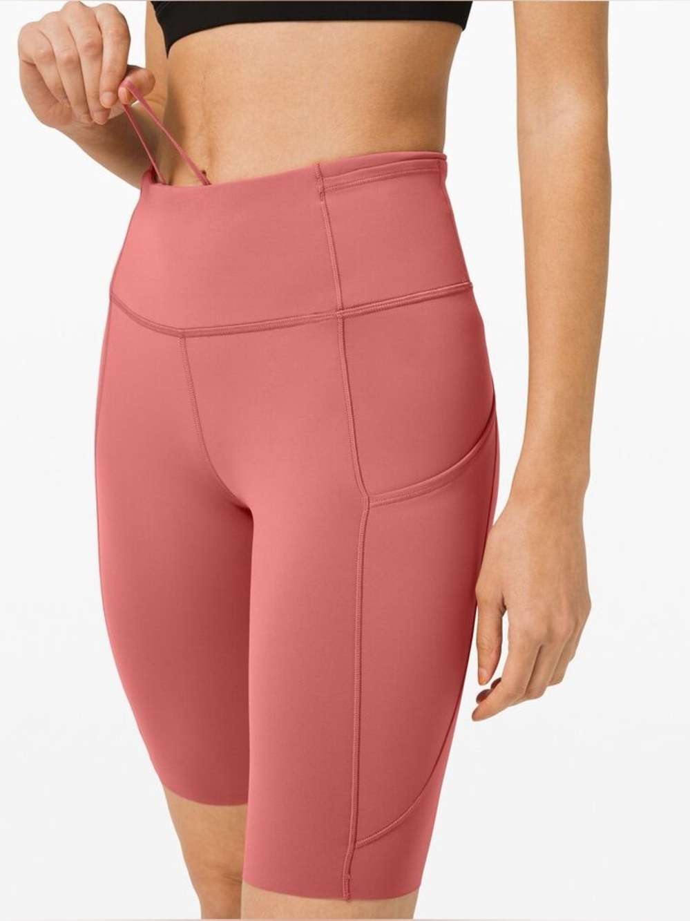 Lululemon Fast and Free Short 10” Size 2 Athletic Biker Shorts